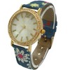 OLIVIA PRATT FLOWERS AND DENIM STRAP WATCH - 2 of 4