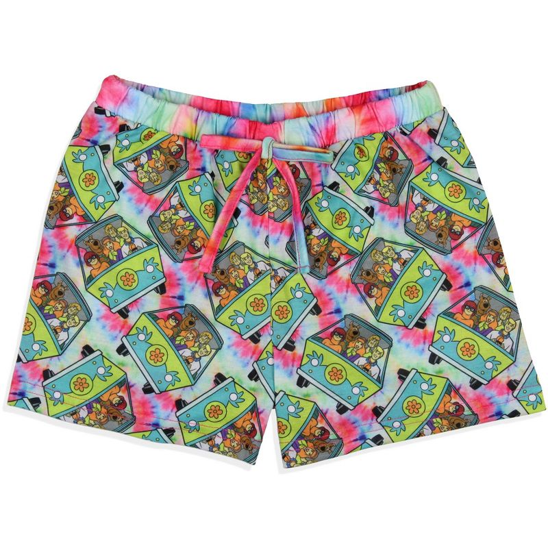 Scooby-Doo Girls' Characters The Gang Mystery Machine Pajama Set Shorts Multicolored, 5 of 7