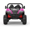 24V 4WD Electric Ride On Dump Truck with Remote Control, 2-Seater Kids Ride On Car for Ages 3+, Birthday Gift - 2 of 4