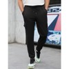 Coolmee Mens Cargo Pants Casual Drawstring Athletic Jogger Sports Outdoor Trousers with Pockets Black 2XL - 3 of 4