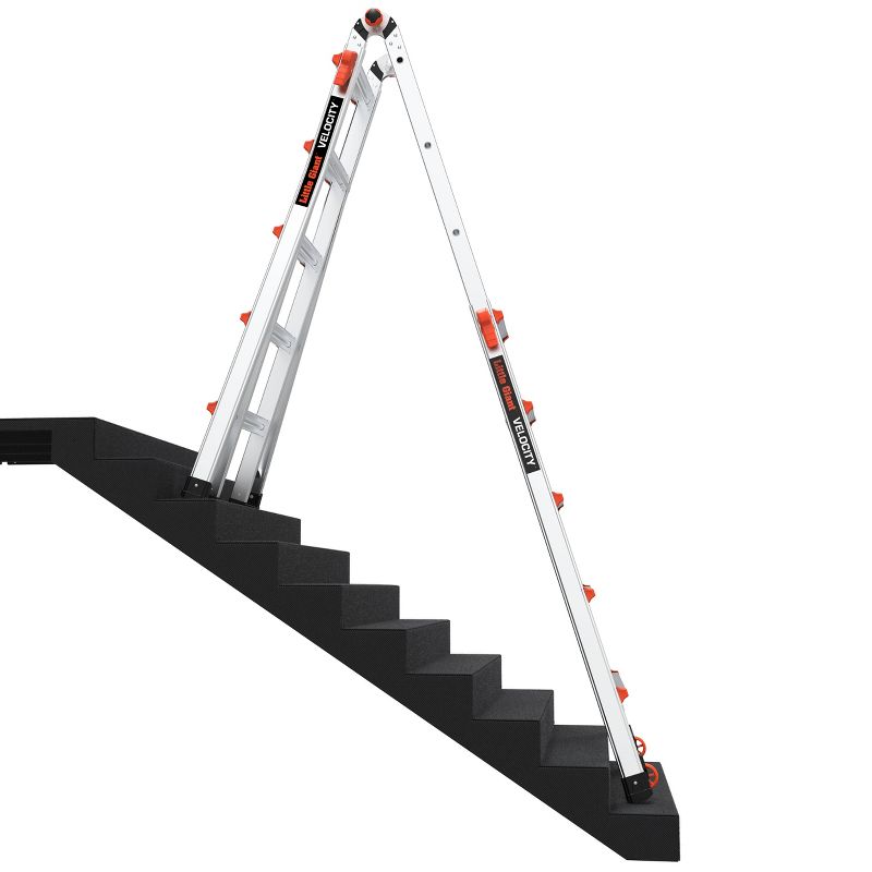 Little Giant Ladder Systems 300 lb ANSI Type IA rated Aluminum Ladder Gray, 3 of 23