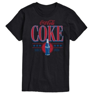 Men's - Coca-Cola - Patriotic Coke Collegiate Short Sleeve Graphic T-Shirt - 1 of 4