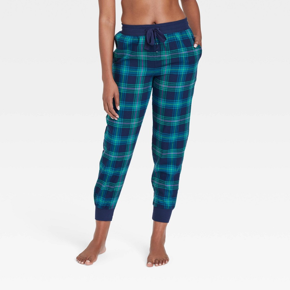 Womens flannel discount jogger pajama pants