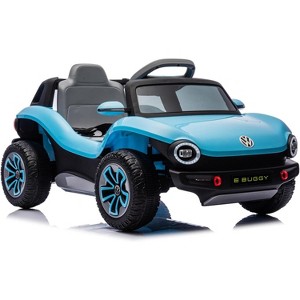 Kids Electric Vehicle Licensed Volkswagen | 12V Ride-On Toy with Remote Control | LED Lights, MP3, and Bluetooth | for Boys and Girls - 1 of 4