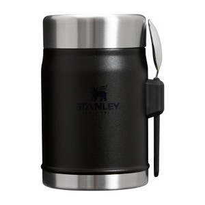 Stanley 14oz Legendary Classic Food Jar and Spork - Black 2.0 : Target