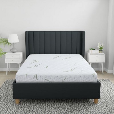 MAXZZZ 8-Inch Dual Layer Memory Foam Mattress with Bamboo Infused Cover - Full