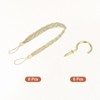 Unique Bargains Hand Woven Braided Rope Decorative Curtain Tiebacks - 3 of 4