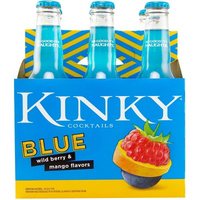 Kinky Blue Cocktails - 6pk/12 fl oz Bottles