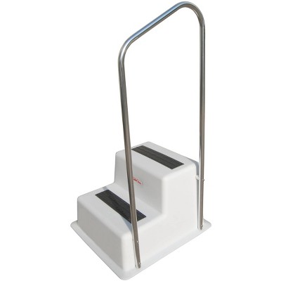Taylor Made Aluminum Hand Rail for Dock Steps, Double Tread - Model 47201