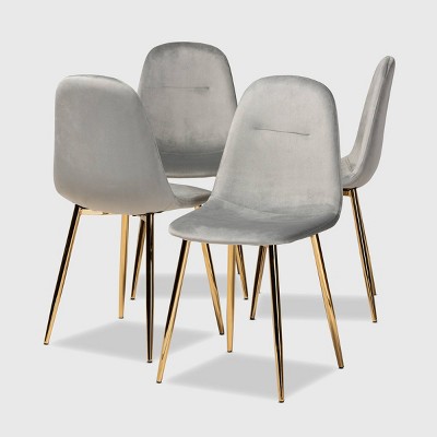 metal dining chairs target