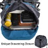 60L Hiking Camping Backpack with Rain Cover, Waterproof Large Capacity Outdoor Sport Travel Daypack - 4 of 4