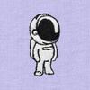 Dalix Astronaut Embroidered Lightweight Relaxed Jersey Tee Summer Cute Space Womens - 2 of 4