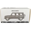 2020 Mercedes-Benz AMG G-Class Brown Metallic with Sunroof 1/18 Diecast Model Car by Minichamps - 3 of 3