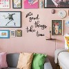 Good Things Take Time Metal Wall Art - Motivational Quote Decor for Home, Office - 2 of 4