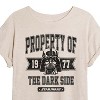 Women's - Star Wars - Property Of The Dark Side Oversized Graphic T-Shirt - 2 of 4