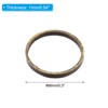 Unique Bargains DIY Crafts Copper Durable Anti-rust Beading Hoop Earrings 60 Pcs - 2 of 4