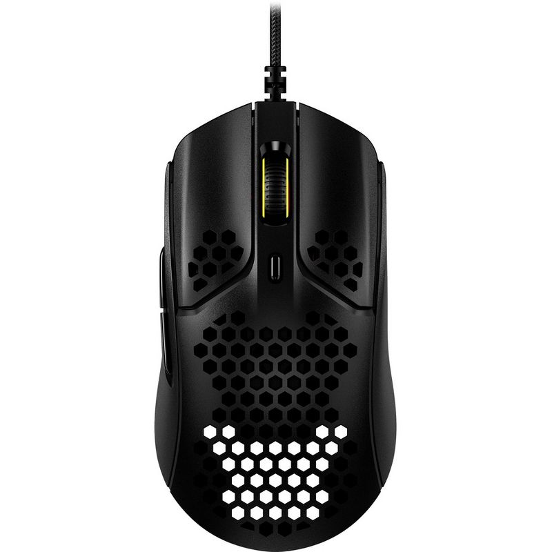 HyperX Pulsefire Haste Gaming Mouse Black - Ultra-light hex shell design - 16,000 DPI / 450 IPS / 40G - Customizable with NGENUITY Software, 3 of 7