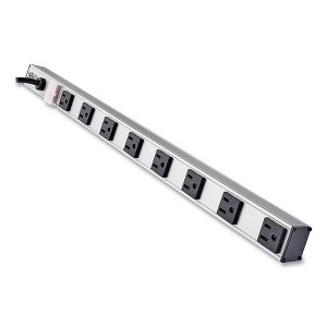 Tripp Lite Vertical Power Strip, 8 Outlets, 15 ft Cord, Silver - 1 of 4