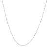 925 Silver Necklace for Women - Adjustable O-Slab Chain (45+5cm) - Gift for Bride, Mother, Valentine's Day - 4 of 4