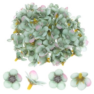 Unique Bargains Silk Decor DIY Wedding Mini Bulk Artificial Daisy Flowers Heads - 1 of 4