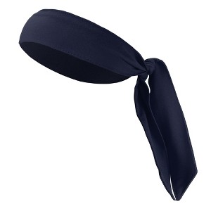 Unique Bargains Adjustable Soft Sweat Wicking Tennis Tie Headband Sweatband for Men Women 1 Pcs - 1 of 4