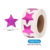 Unique Bargains DIY Crafts Homework Vinyl Self-Adhesive Waterproof Durable Star Stickers - 2 of 4
