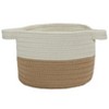 Colonial Mills Beach Bum Basket - Black 13"x13"x9"  100% Polypropylene Round - 2 of 4