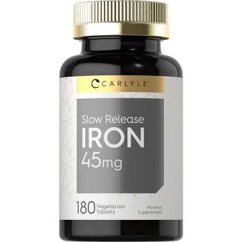 Carlyle Slow Release Iron 45mg | 180 Tablets