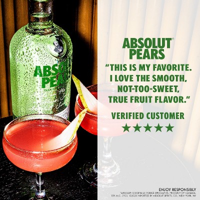 Absolut Pear Vodka - 750ml Bottle