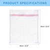 Unique Bargains Mesh Storage Laundry Bags with Zipper for Delicate Clothing 3 Pcs - 2 of 4