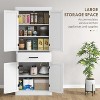 LunaLulinlk 72" Tall Kitchen Pantry Storage Cabinet - 3 of 4