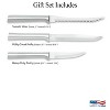 Rada Kitchen Knives Boxed Set, 3 Piece Cook’s Choice Gift Set, Heavy Duty Paring Knife, Utility/Steak Knife, and Tomato Slicer - 2 of 4