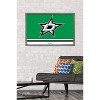 Trends International NHL Dallas Stars - Logo 21 Framed Wall Poster Prints - 2 of 4