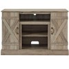 CAVINAS TV Stand Farmhouse TV Stand Classic Entertainment Center with Storage Space for TV up to 50" - 4 of 4