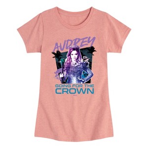 Girls' - Descendants - Audrey Going For The Crown Fitted Short Sleeve Graphic T-Shirt - 1 of 4