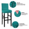 PiccoCasa Bar Pub Counter Height Side Stretch Chair Covers with Elastic Band - 3 of 4