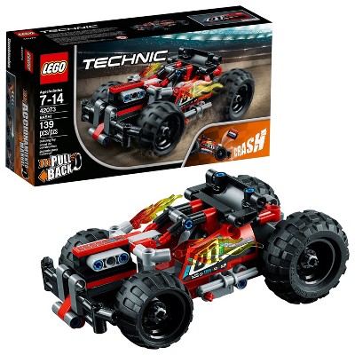 lego technic pull back race car