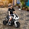 Costway Kids Ride On Motorcycle  6V Battery Powered Electric Toy 3 Wheels - 4 of 4
