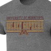 NCAA Minnesota Golden Gophers Men's Gray Tri-Blend T-Shirt - 3 of 3