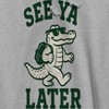 Rerun Island Men's See Ya Later Alligator Long Sleeve Graphic Cotton Sweatshirt Hoodie - 2 of 4
