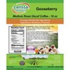 Larissa Veronica Gooseberry Medium Roast Decaf Coffee (Gourmet, Naturally Flavored, Whole Coffee Beans) (16 oz, ZIN: 552173) - 2 of 4