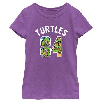 Girl's Teenage Mutant Ninja Turtles 84 Turtles T-Shirt