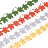Unique Bargains Christmas Wreath Making Gift Wrapping Artificial Maple Leaf Ribbon - 4 of 4
