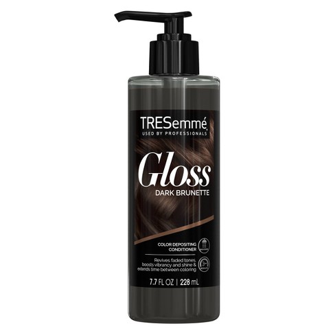 Tresemme Gloss Color-Depositing Hair Conditioner - Dark Brunette - 7.7 fl oz - image 1 of 4