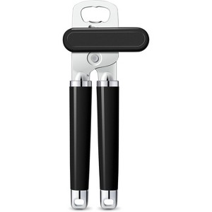 Large Heavy Duty Can Opener Manual Smooth Edge Stainless Steel, Comfortable Handle, Built-in Bottle Opener, 8.66 inch - 1 of 4