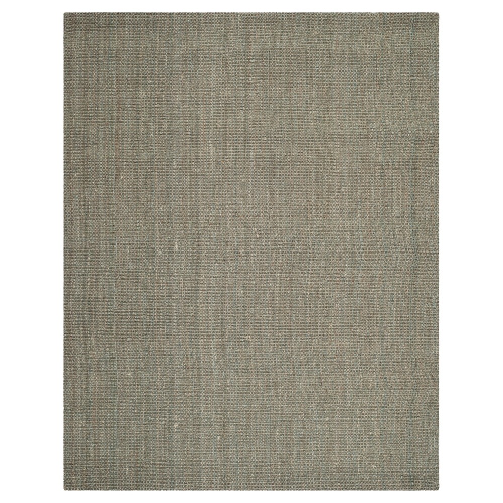 Gray Solid Woven Area Rug 6'x9' - Safavieh
