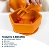 Tiny Twinkle Silicone Suction Bowl w/Lid for Baby and Toddler, BPA-Free and Microwave Safe - 2 of 4