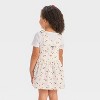 OshKosh B'gosh Toddler Girls' Fruit Printed Shortalls - White - 2 of 3