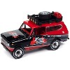 1979 International Scout II Red and Black w/Open Utility Trailer "Tow & Go" Series 1/64 Die Cast Model Car by Johnny Lightning - 3 of 4