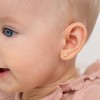 Girls' Freshwater Pearl Flower Screw Back 14k Gold Earrings - In Season Jewelry - 3 of 4